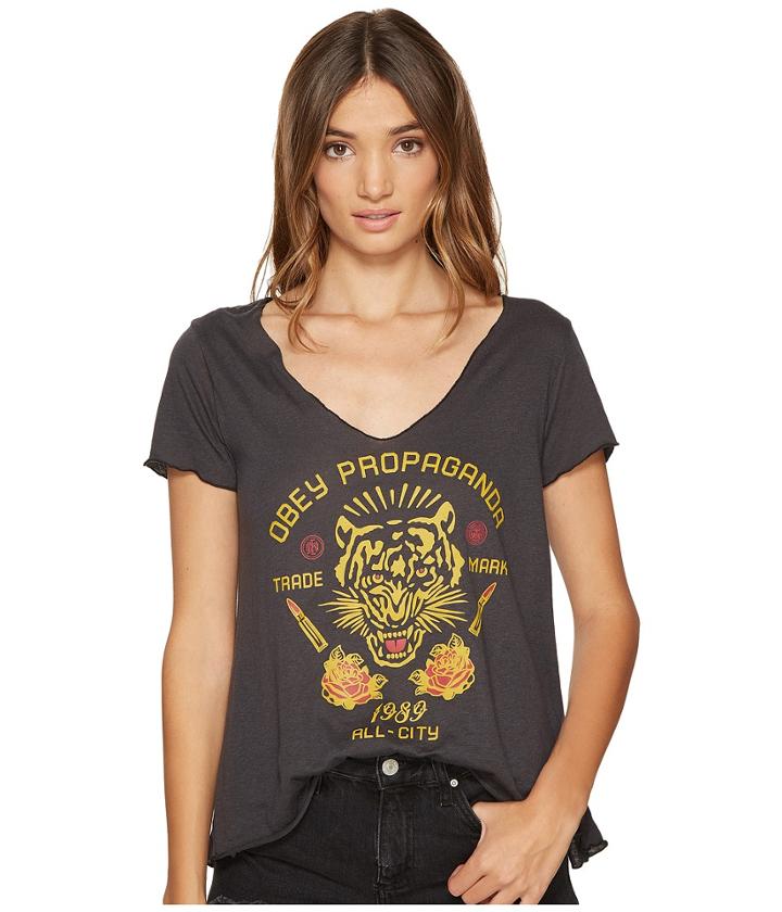 Obey - Kiss Me Deadly Tiger Tee