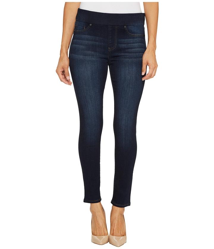 Liverpool - Petite Sienna Pull-on Ankle Silky Soft Denim In Dynasty Dark