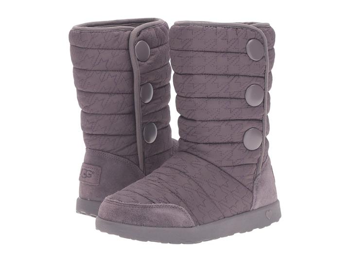 Ugg Kids - Puffy Quilted Houndstooth