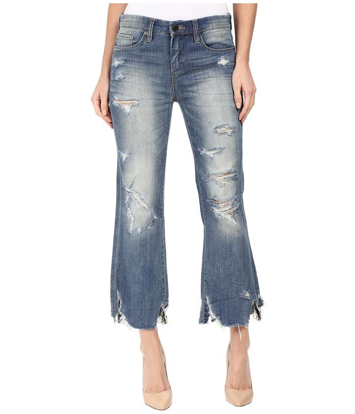 Blank Nyc - Distressed Novelty Denim In Train Wrecked