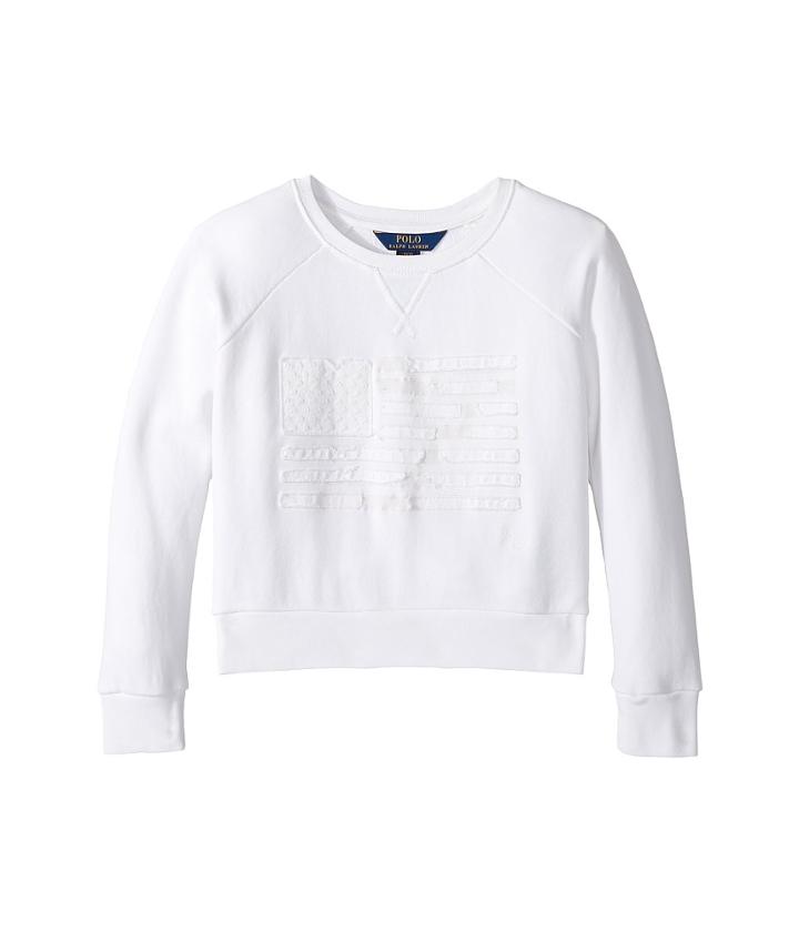 Polo Ralph Lauren Kids - Atlantic Terry Flag Crew Top