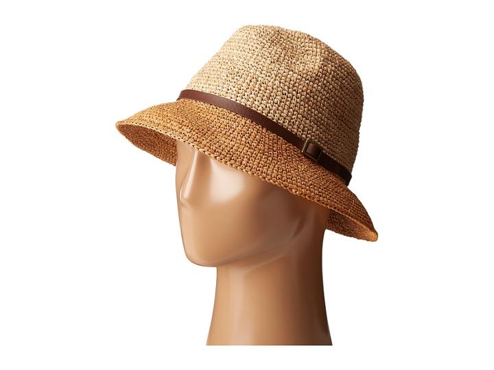Scala - Crochet Raffia Six-way Fedora