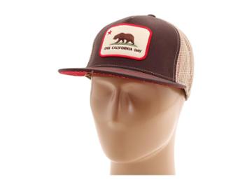 Toes On The Nose One California Day Patch Trucker Hat
