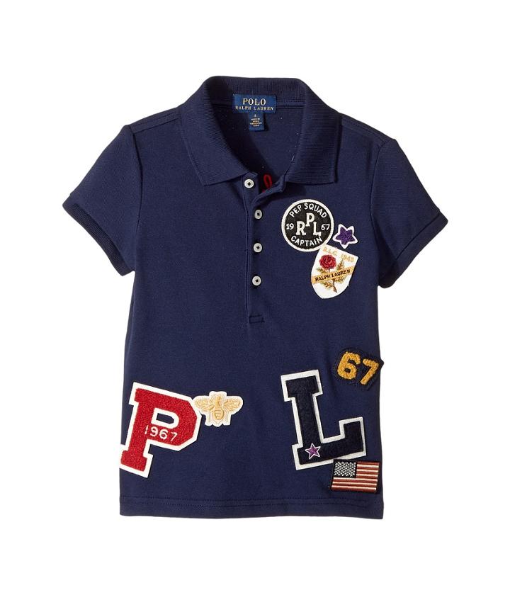 Polo Ralph Lauren Kids - Patch-embellished Cotton Polo