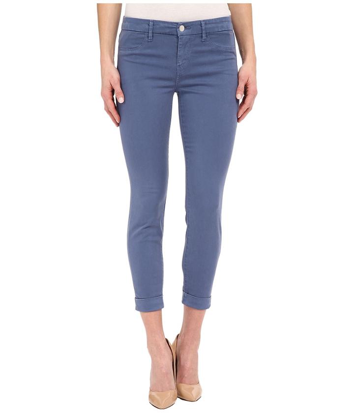J Brand - Anja Cuffed Ankle Crop In Moonlight Blue