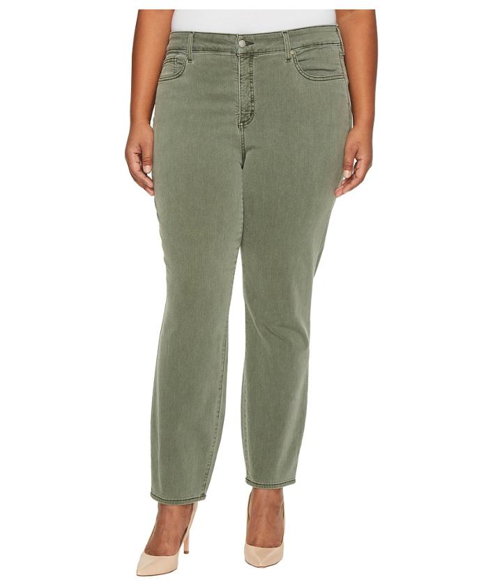 Nydj Plus Size - Plus Size Alina Legging Jeans In Fatigue