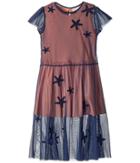 Stella Mccartney Kids - Marigold Long Tulle Dress W/ Star Patches