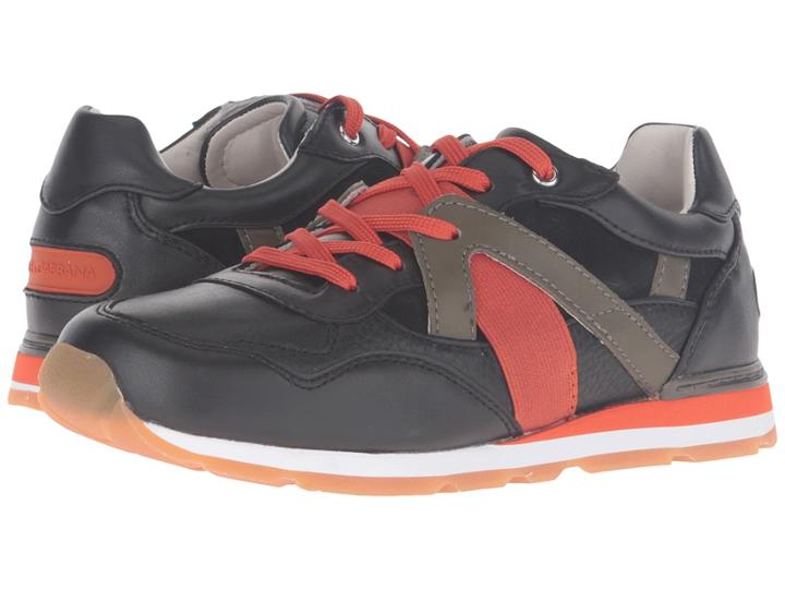 Dolce &amp; Gabbana Kids - City Low Top Lace-up Sneaker