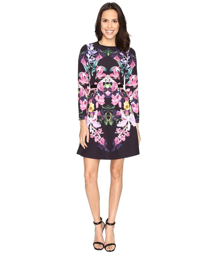 Ted Baker - Toona Lost Garden Long Sleeve Dress