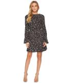 Ellen Tracy - Crew Neck Dress With D-ring Belt