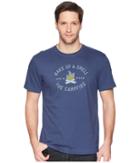 Life Is Good - Smell The Campfire Crusher Tee