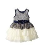 Nanette Lepore Kids - Satin With Tulle And Lace Overlay Dress