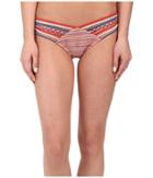 Luli Fama - American Dream Strappy Brazilian Ruched Back Bottoms