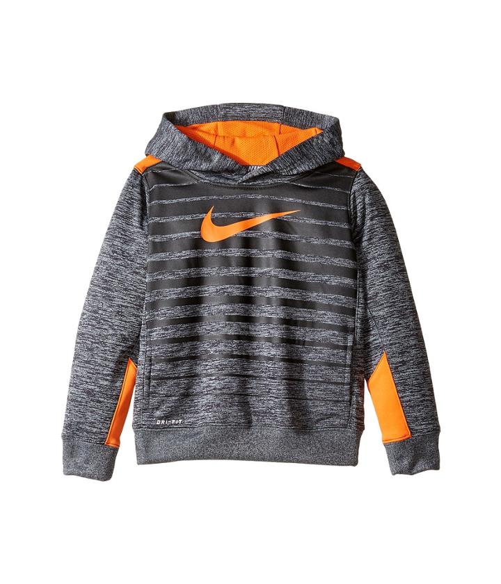 Nike Kids - Heather Stripe Pullover Hoodie