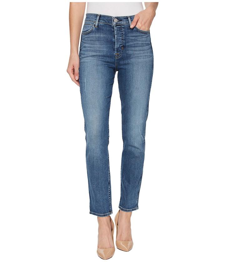 Hudson - Holly High-rise Crop Skinny Jeans In Babyface