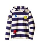Stella Mccartney Kids - Sid Striped Hooded Pullover With Badges