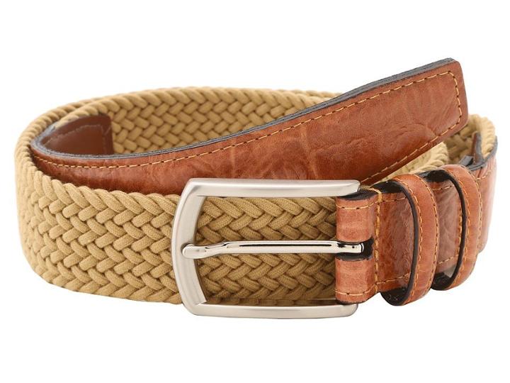 Torino Leather Co. 32mm Italian Woven Multi Cotton Elastic