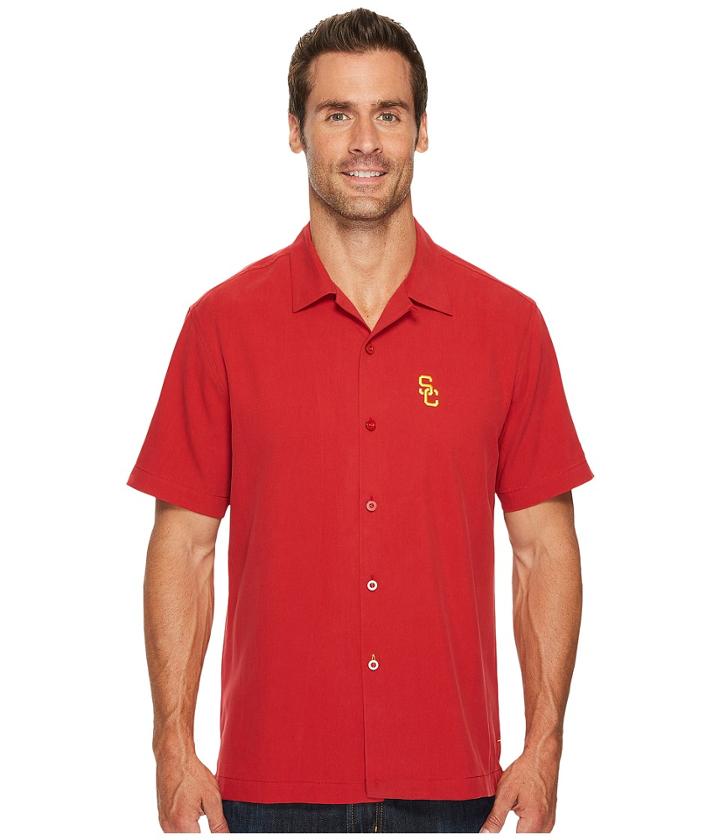 Tommy Bahama - Usc Trojans Collegiate Series Catalina Twill Shirt