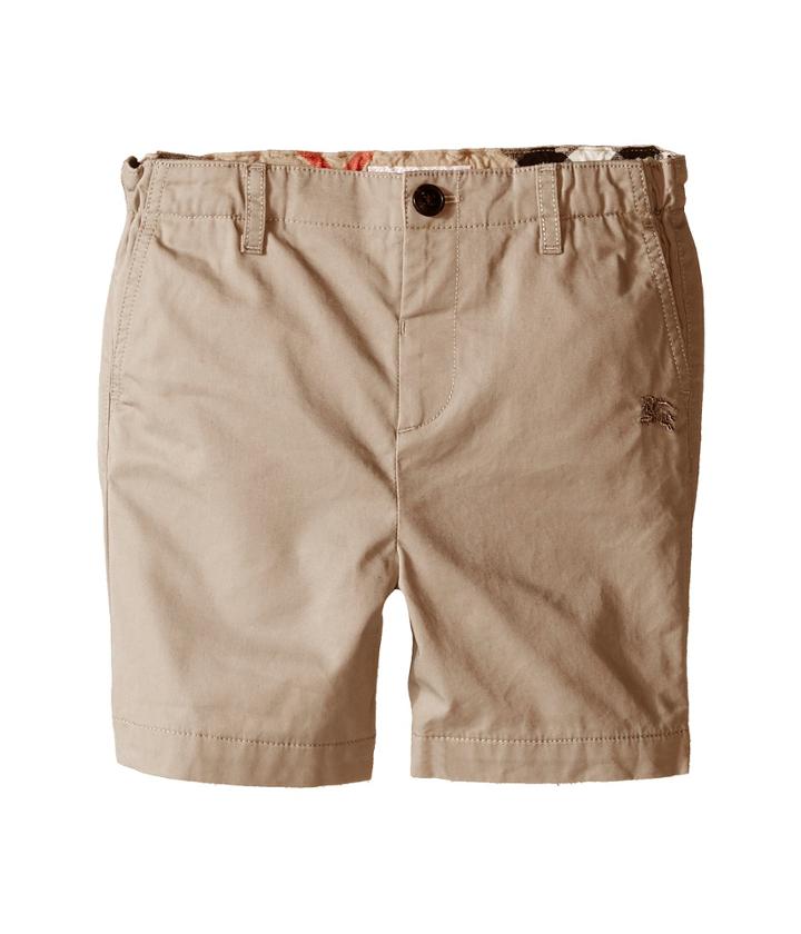 Burberry Kids - Military Chino Shorts