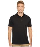 Perry Ellis - Short Sleeve Striped Jacquard Polo