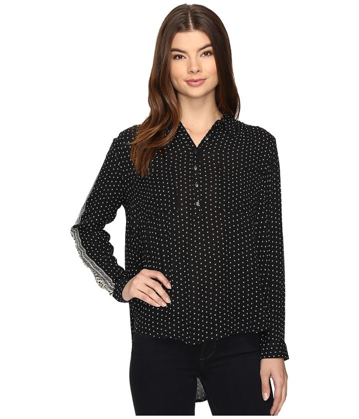 Amuse Society - Sapphire Woven Top