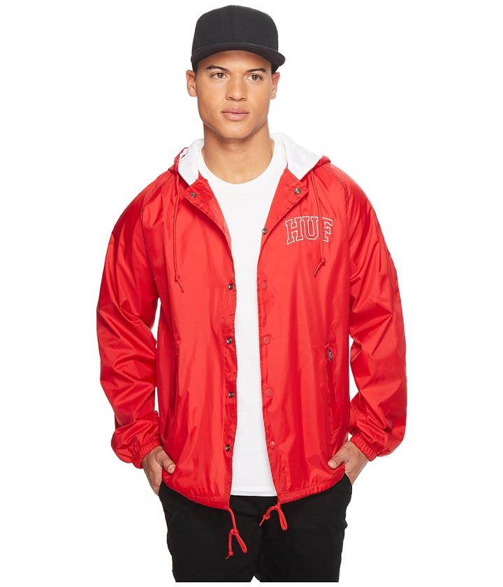 Huf - Arch Block Hooded Coach Jacket