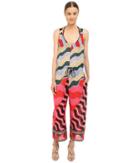 M Missoni - Stripe Jumpsuit Cover-up