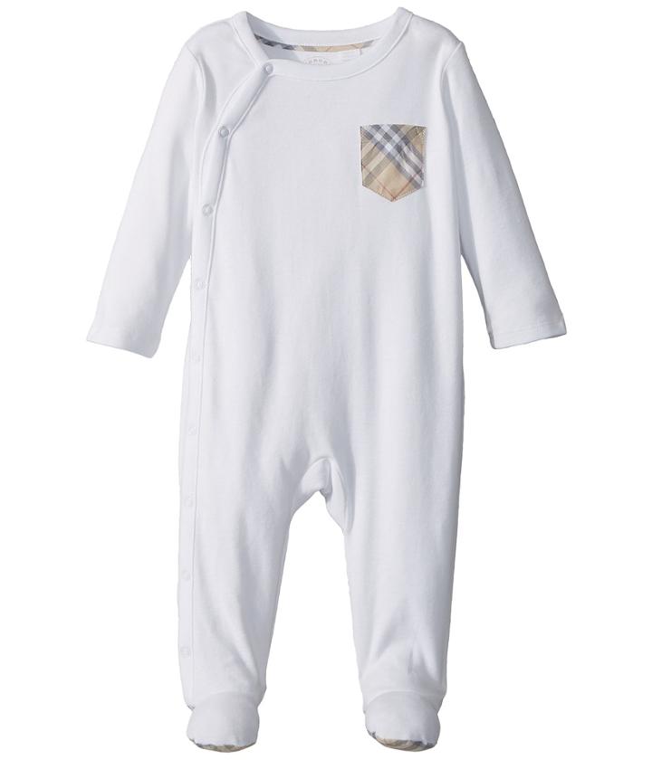 Burberry Kids - Jaydin Check Branded One-piece
