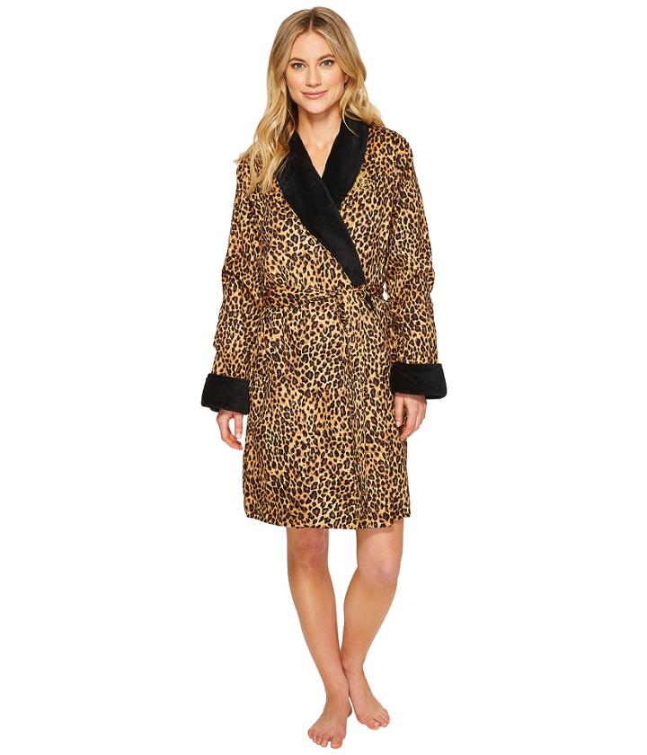Lauren Ralph Lauren - Sateen Robe Lined With So Soft Fleece