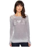 Allen Allen - Peace Love Snowdays Thermal Top