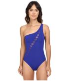Bleu Rod Beattie - Meshing Around Asymmetrical Mio One-piece W/ Removable Cups