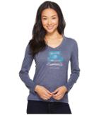 Life Is Good - Go Places Winter Long Sleeve Cool Vee