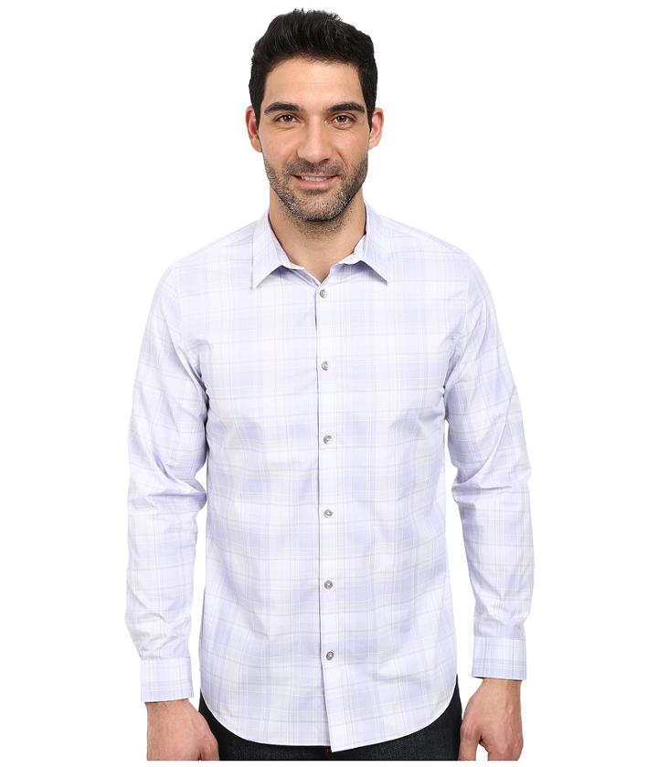Calvin Klein - Plaid Cool Tech Woven Shirt