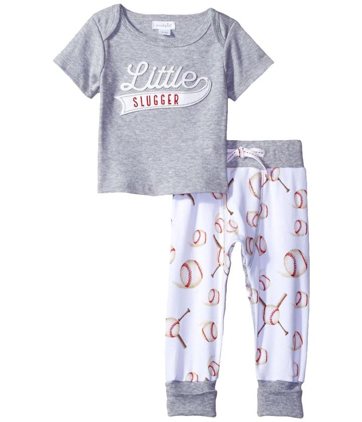 Mud Pie - Little Slugger Pants Set