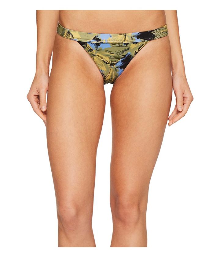 Rvca - Hotel Motel Floral Skimpy Swim Bikini Bottom