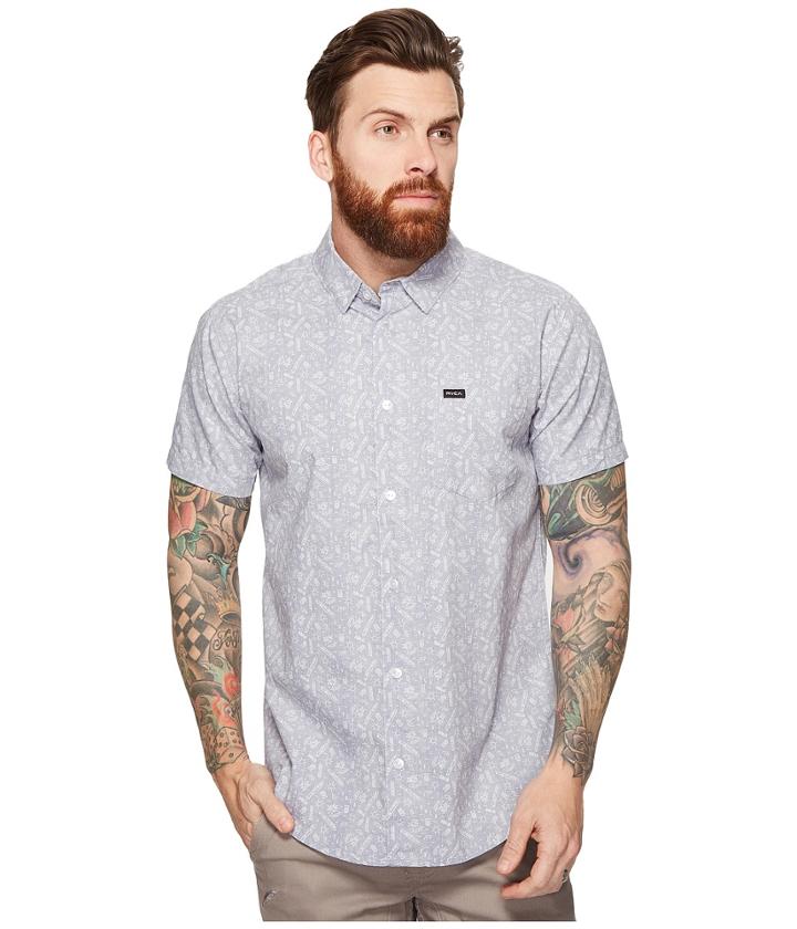 Rvca - Sea And Destroy Short Sleeve Woven