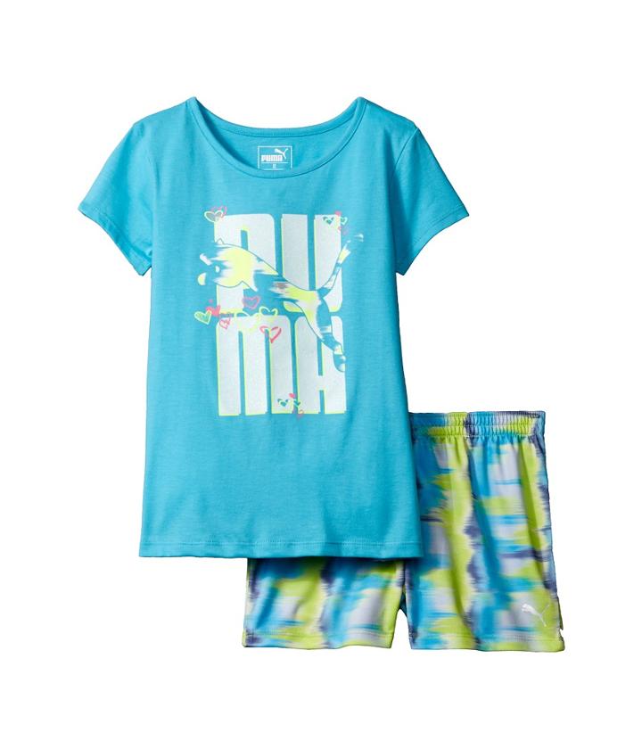 Puma Kids - Logo Shorts Set