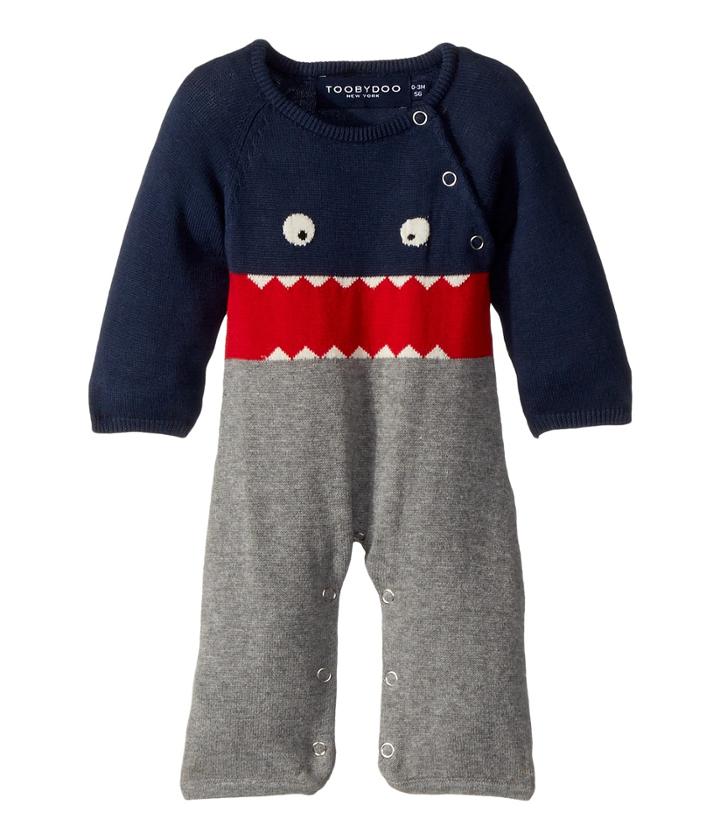 Toobydoo - Little Monsters I Cotton Knit Jumpsuit