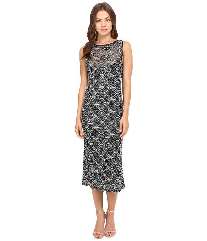 Rsvp - Kait Sequin Lace Midi