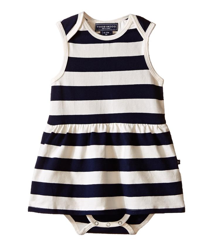 Toobydoo - Navy/white Romper Dress