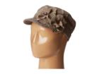 San Diego Hat Company - Cth3710 Wool Blend Tweed Cadet With Herringbone Flower