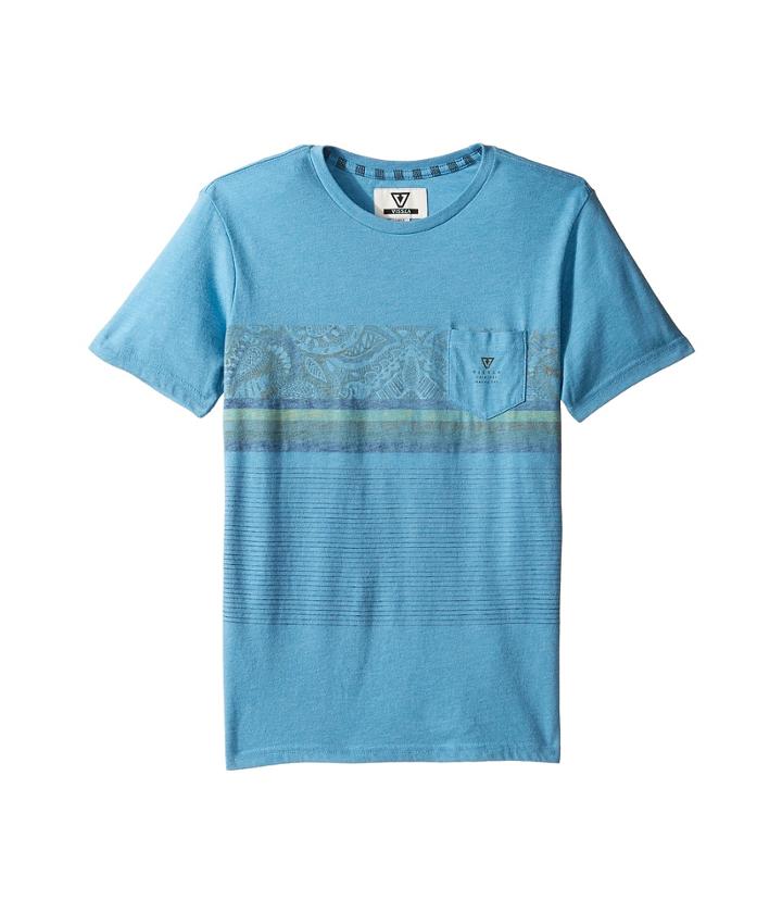 Vissla Kids - Shark Alley Heathered Short Sleeve Knit
