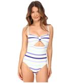 Kate Spade New York - Early Cruise 17 Double Strap Peep Hole Maillot