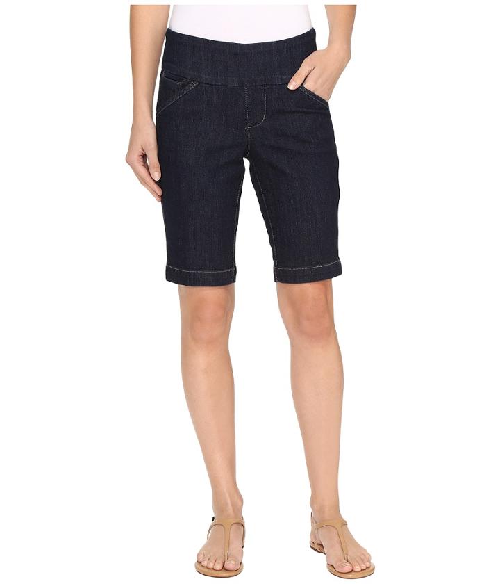 Jag Jeans - Ainsley Pull-on Bermuda Comfort Denim In Dark Shadow
