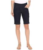 Jag Jeans - Ainsley Pull-on Bermuda Comfort Denim In Dark Shadow
