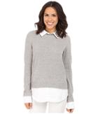 Brigitte Bailey - Jocasta Long Sleeve Contrast Flannel Top