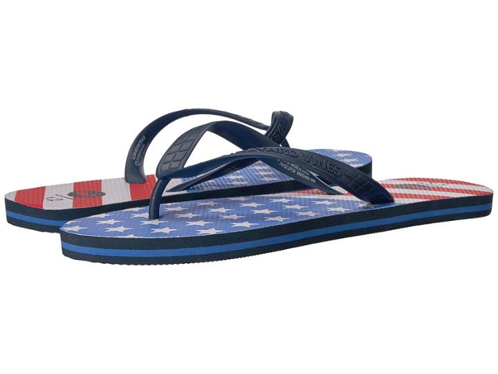 Vineyard Vines - American Flag Printed Flip-flop