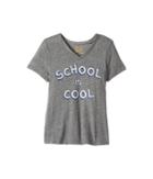 The Original Retro Brand Kids - School Is Cool Short Sleeve Tri-blend V-neck Tee
