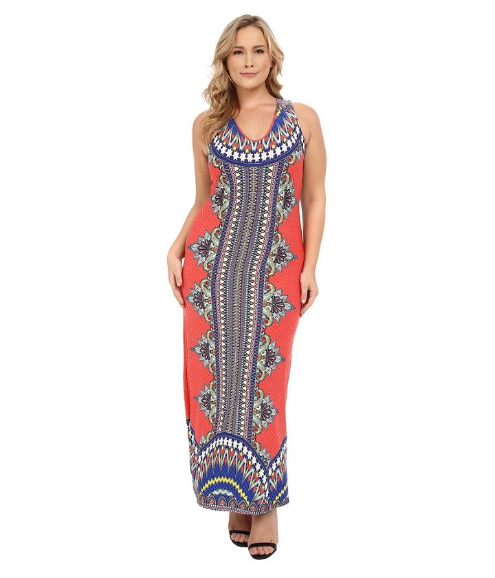 Christin Michaels - Plus Size Allegra Sleeveless Maxi Dress