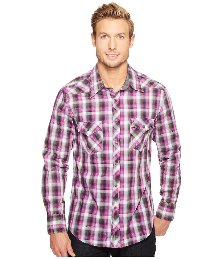 Rock And Roll Cowboy - Long Sleeve Snap B2s1252